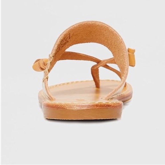 NWT Soludos Womens Slotted Thong Sandal Metallic Size 5.5 - Picture 5 of 6